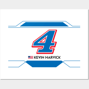 Kevin Harvick #4 2023 NASCAR Design Posters and Art